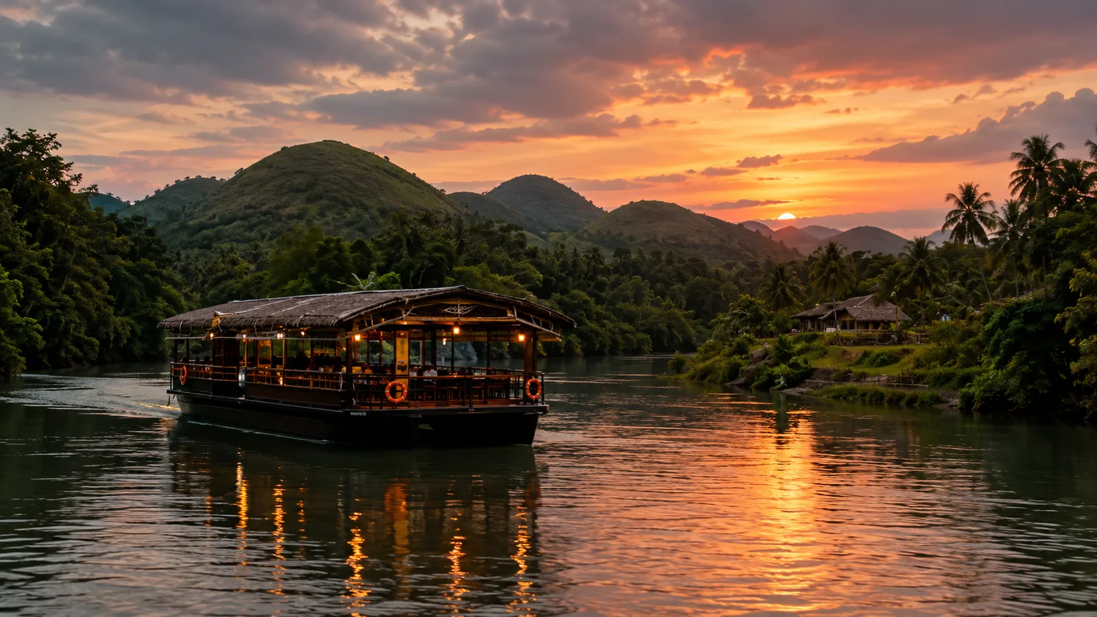 Loboc-Flussfahrt und Bohol-Landschaftstouren